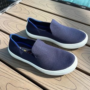 Rothy’s Girls Sneakers Navy Blue Sz 2